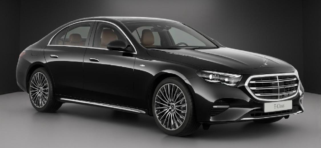 Mercedes E-Class for airport transfer